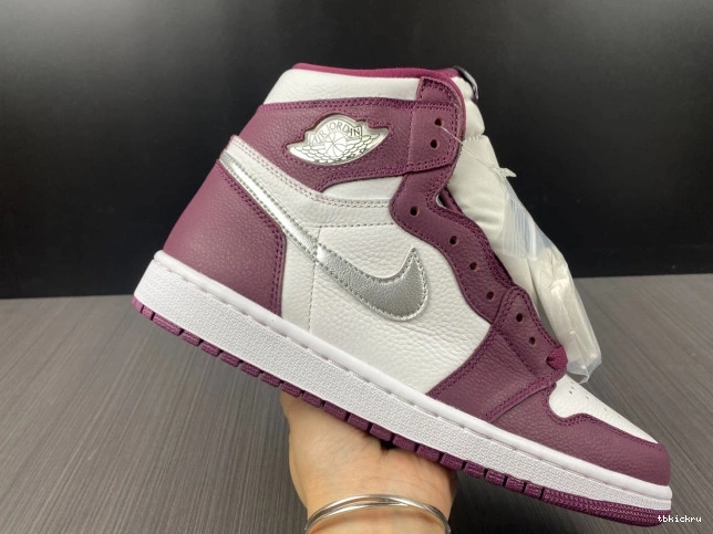 Cheap TBK OG 555088-611 Bordeaux 1 Jordan High Air 0715